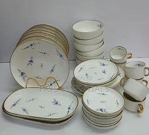 Seti ya Vyombo vya Chakula vya Kauri 32-Piece Ubora wa Juu