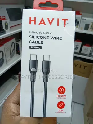 Havit 2m USB-C to USB-C 100W PD Fast Charging Cable