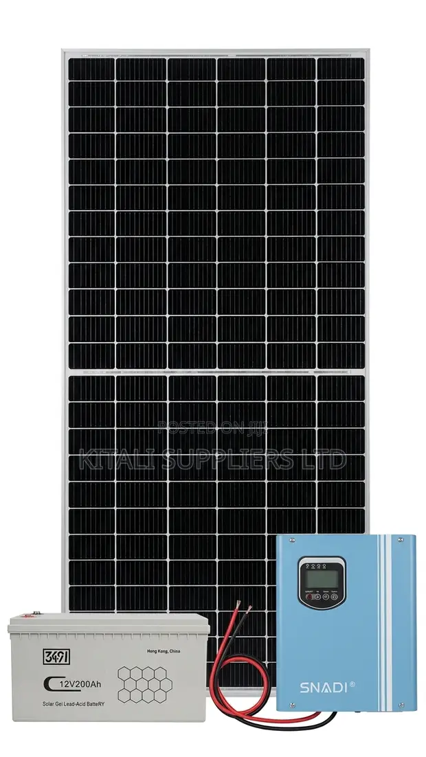Mfumo Kamili wa Solar 610W | Inverter ya Hybrid 1.5KVA - 1