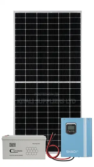 Mfumo Kamili wa Solar 610W | Inverter ya Hybrid 1.5KVA
