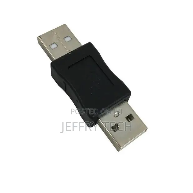 USB A Male to Male Adapter - 1