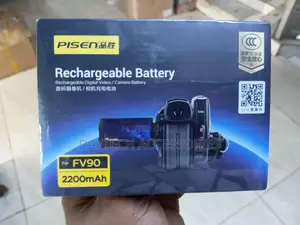 Betri ya Pisen Inayochajiwa kwa Camcorder za Sony (FV90, 2200mAh)