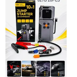 10-in-1 Multifunctional Jump Starter Kit 120000mAh