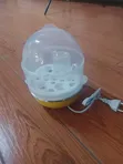 Boiler ya Mayai ya Umeme na Steamer na Kifuniko cha Uwazi - 1