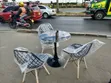 Black Dining Table and Chairs Set - 1
