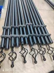 Matte Black Double Curtain Rods (2m) - 1