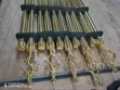 Gold & Black Curtain Rods - 1