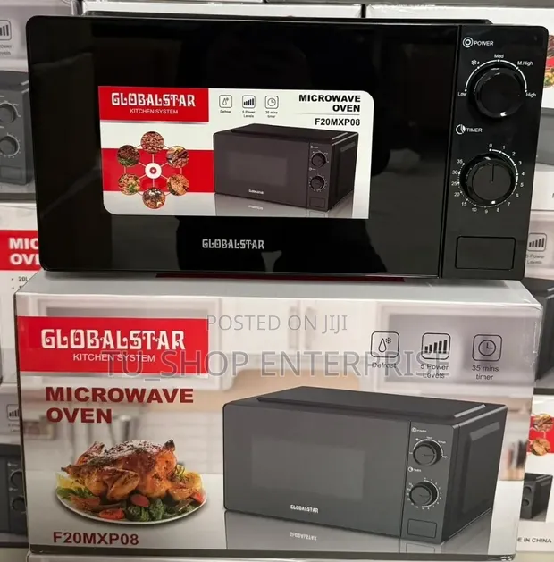 20 Litre Silver Globalstar Manual Microwave - 1
