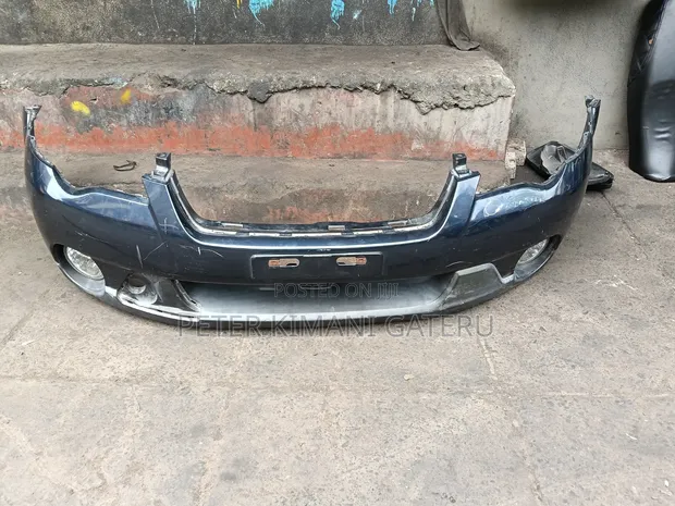 Used Subaru Outback BP9 Front Bumper with Fog Lights - 1