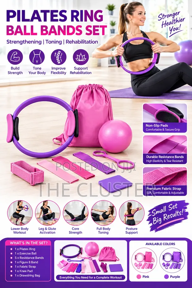 Seti ya Yoga Pilates ya Vipande 13 - 1