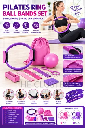 Seti ya Yoga Pilates ya Vipande 13