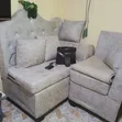 Set ya Sofa ya Rangi ya Beige - 2
