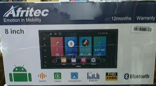 Afritec 8-Inch Touchscreen Car Radio - 1