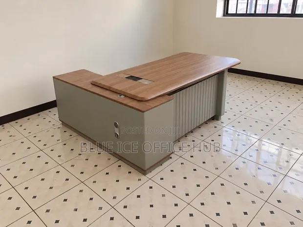 Boss Office Products Executive Desk - Brand New - 1