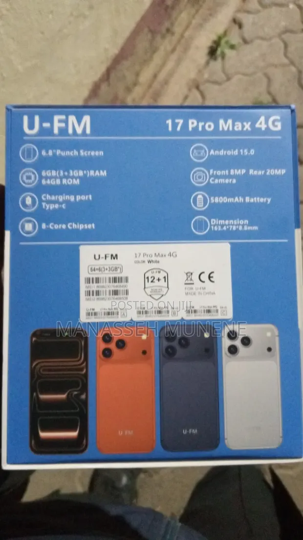 New UFM 17 Pro Max 64GB Orange - 1