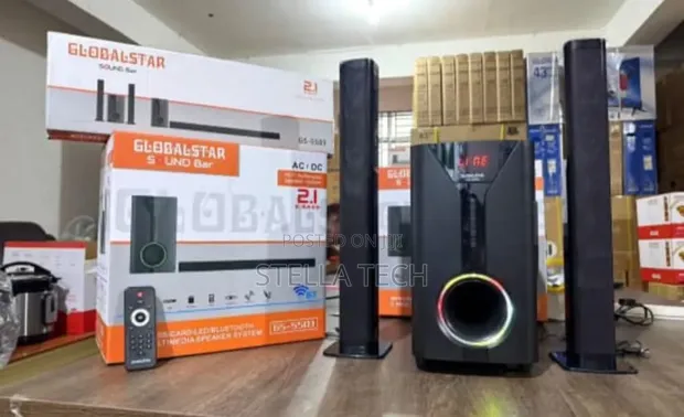 Globalstar 2.1 Channel Soundbar na Subwoofer Tall Boy - 1