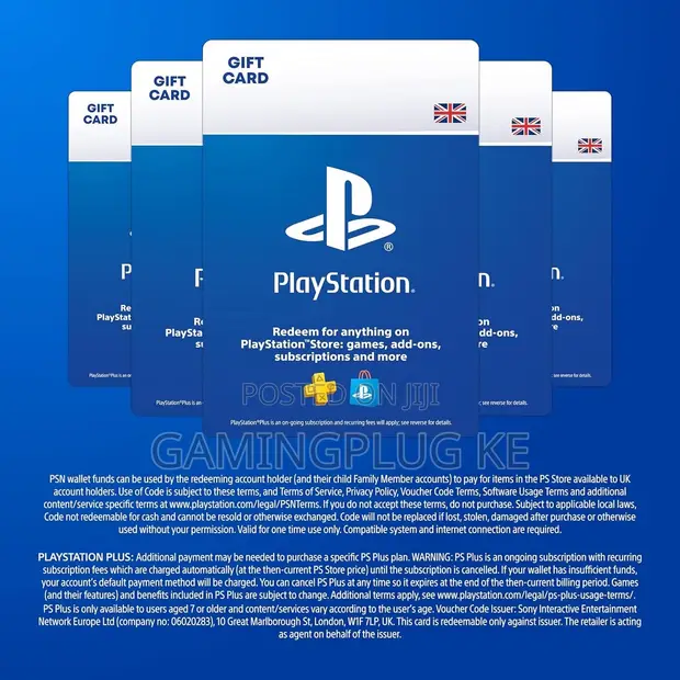 Kadi za Zawadi za PlayStation & Xbox - 1