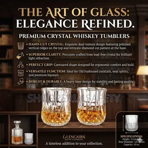 Set of 6 Whisky Glasses