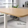 Modern Steel Adjustable Electric Table - 1400mm - 2