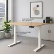 Modern Steel Adjustable Electric Table - 1400mm - 3