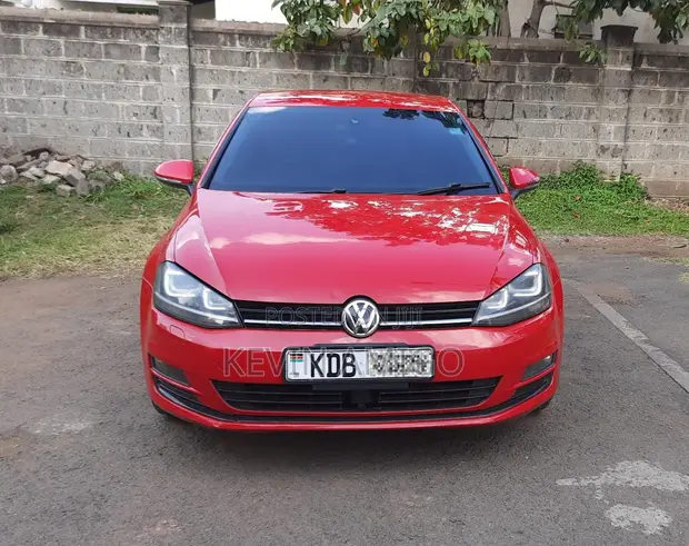 Volkswagen Golf 2014 Nyekundu - 1