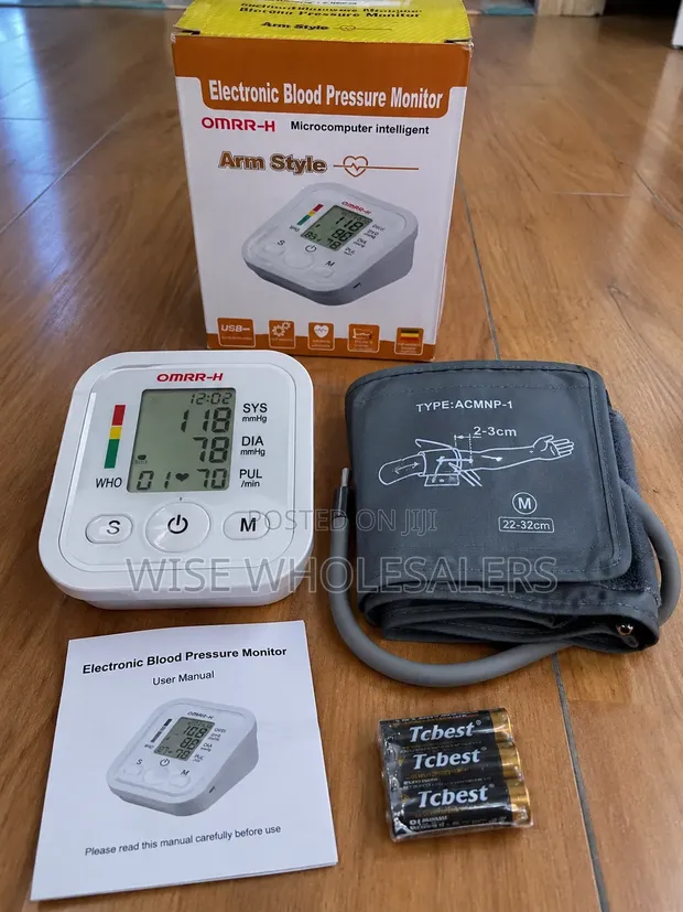 Automatic Arm Blood Pressure Monitor - Mpya Kabisa - 1