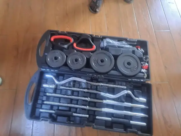 58kg Dumbbell Weight Set - 1