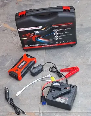 Car Jump Starter na Tyre Inflator & Pressure Gauge
