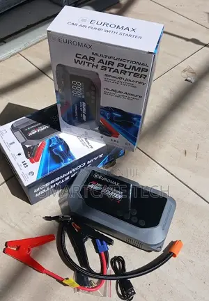 Euromax EMK3 Portable Car Battery Booster & Air Pump