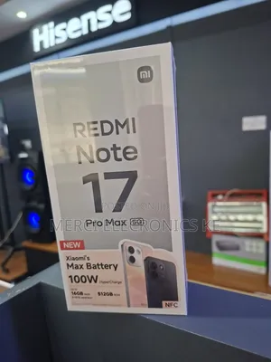 Xiaomi Redmi Note 17 Pro Max 512GB Mpya Nyekundu