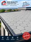 KOO Quality Interlocking Concrete Pavers (18mm) - 2