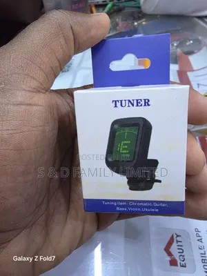 Chromatic Tuner for Guitar, Bass, Violin, Ukulele