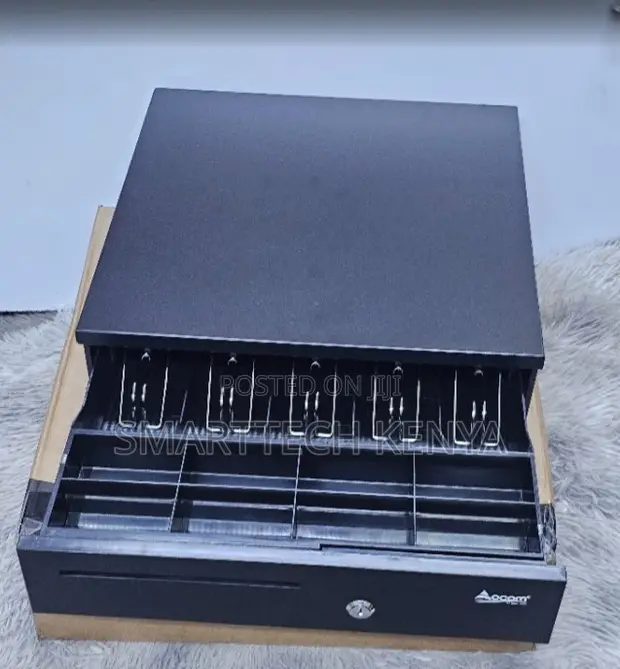 5-Slot Heavy Duty POS Cash Drawer Box - 1