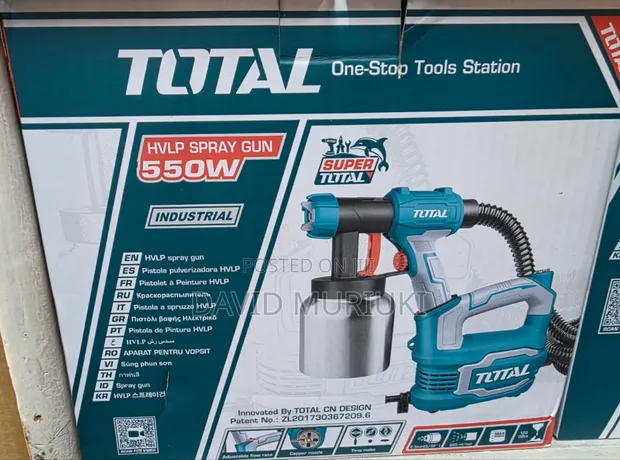 Total 550W Power Paint Sprayer - 1