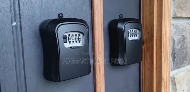 Heavy Duty Metallic Key Safe Box with 4-Digit Code Lock - 1