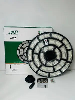 JSOT Solar 5000W UFO Mtaa Mwanga Mviringo