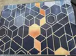 Modern Geometric 3D Floor Rug, 5x8 Ft - 2