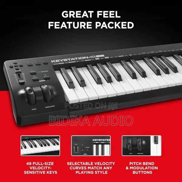 M-Audio Keystation 49 USB MIDI Keyboard - 1