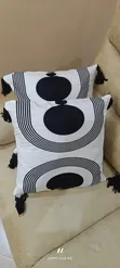 Modern Semi Boho Throw Pillow Cases - Trendy Cushion Covers - 2