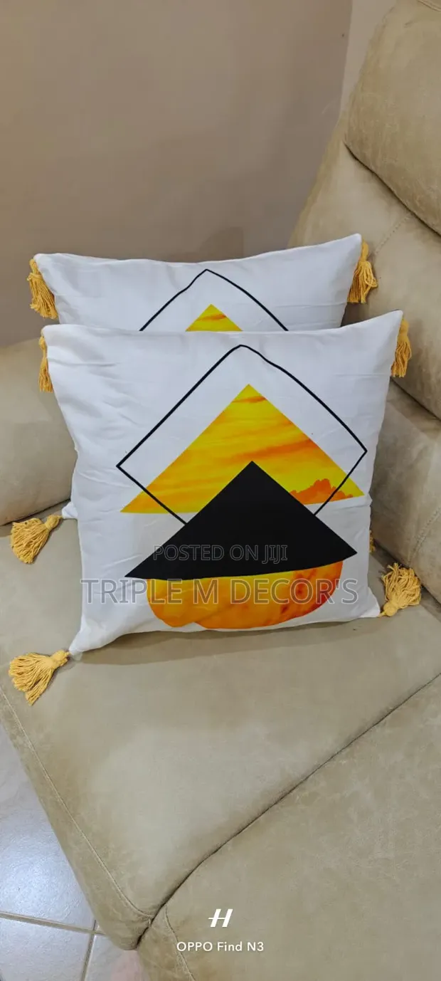 Chic Semi-Boho Accent Pillow Covers - High Quality - 1