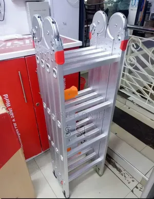16ft 4x4 Aluminium Multipurpose Folding Ladder