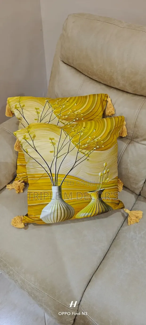 Luxury Semi-Boho Throw Pillow Cases - Sofa & Bed Accent Covers - 1