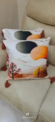 Luxury Semi-Boho Throw Pillow Cases - Sofa & Bed Accent Covers - 2