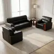 Home Office 5-Seater Leather Sofa Set - 2
