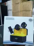 Q9 Wireless Collar Mic Set na Charging Case ya Type-C - 1