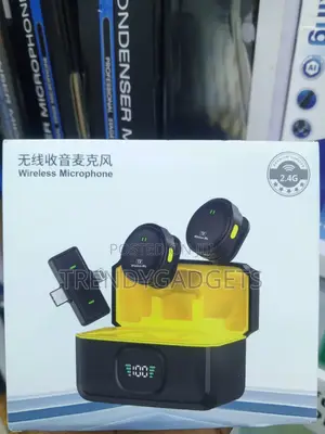 Q9 Dual Wireless Clip-on Microphone, 50M Range
