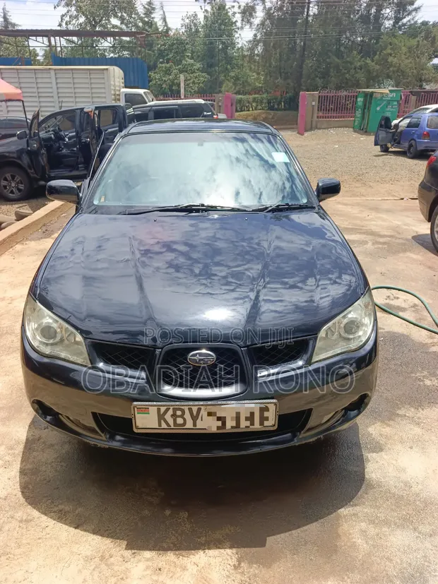 Subaru Impreza 2007 Nyeusi - 1