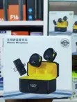 Q9 Wireless Interview Microphone Set na Charging Case - 1