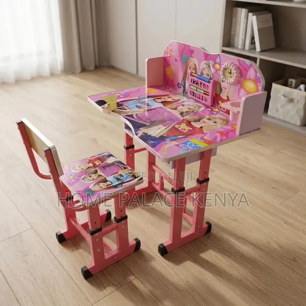 Home Palace Kids Colorful Table and Chair Set - 1