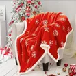 Soft Christmas Sherpa Fleece Throw Blanket 150x200cm - 2
